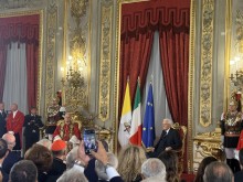 Pope Leo XIV and Italian President 