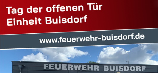 Tag der offenen Tür 2026 bei der Einheit Buisdorf